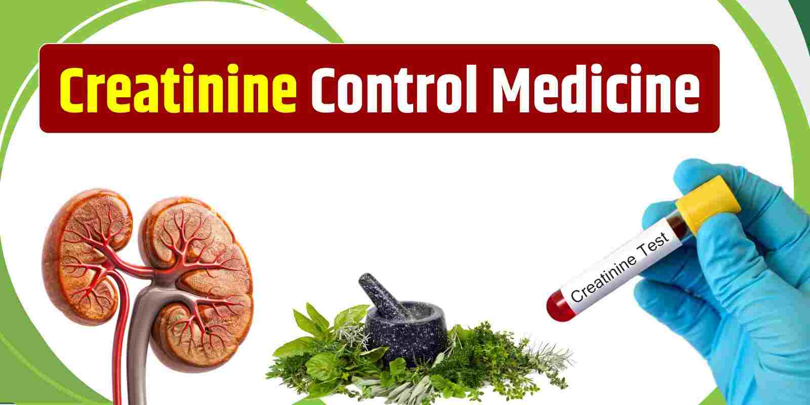 Creatinine Control Medicine
